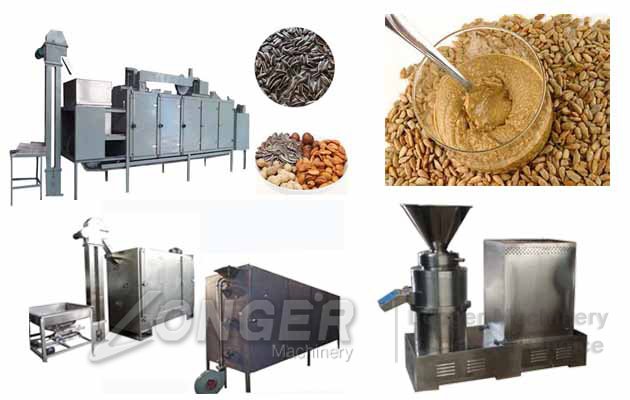 sunflower seed butter machine line