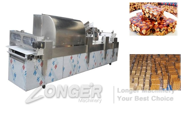 automatic peanut brittle making machine line