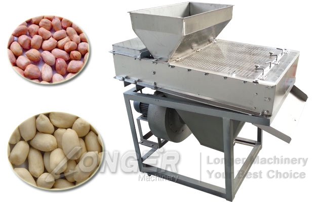 dry model groundnut peeling machine