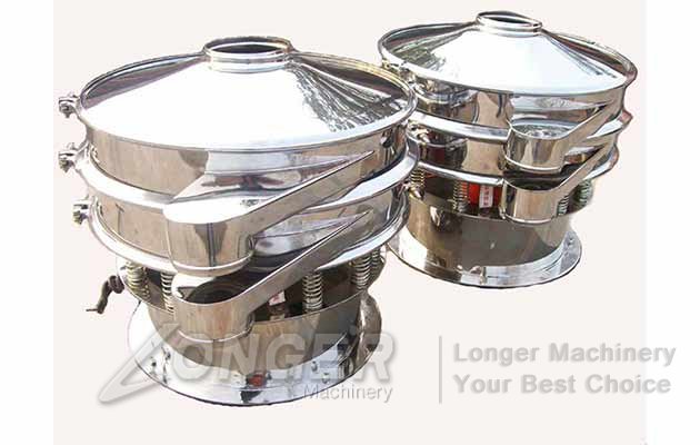 rotary vibrating screen machine