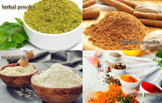 herbal powder grinding machine