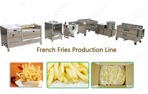 Semi Automatic French Fries Making Machine Factory Price