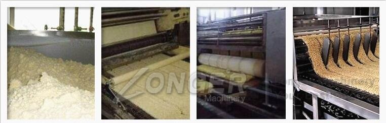 instant noodle processing