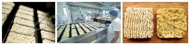 instant noodle production