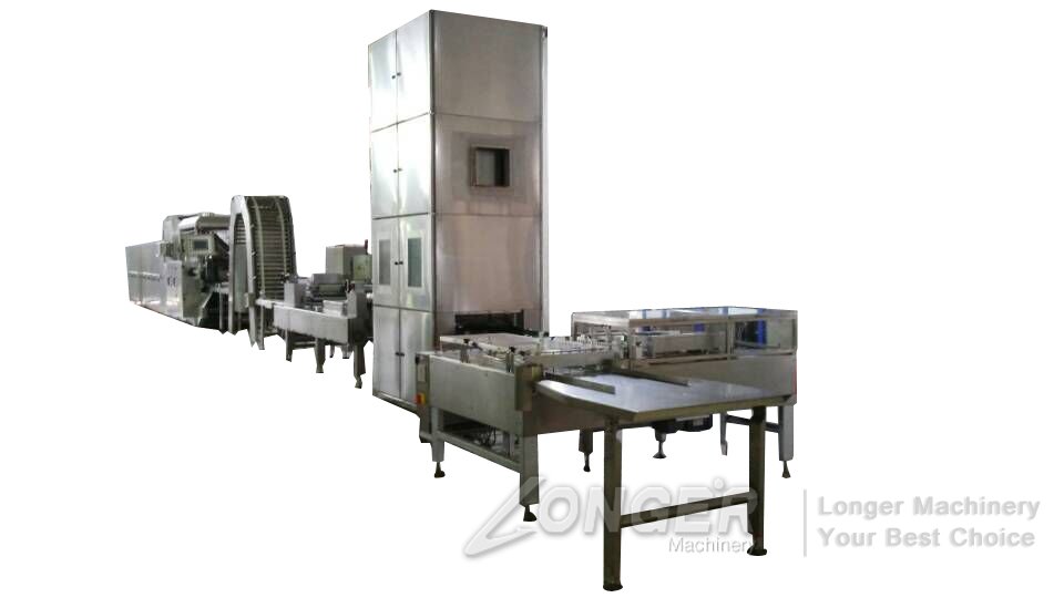 machine for making wafer biscuits