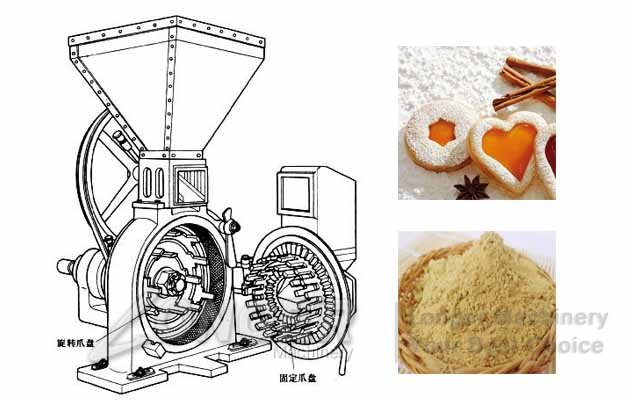 spice powder grinder machine