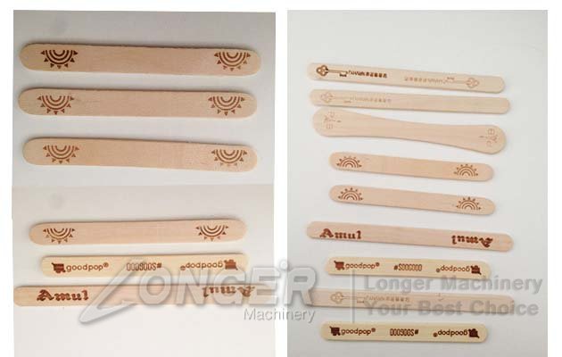 wood ice cream sticks
