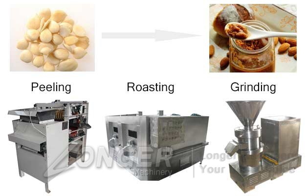 almond pasta production line