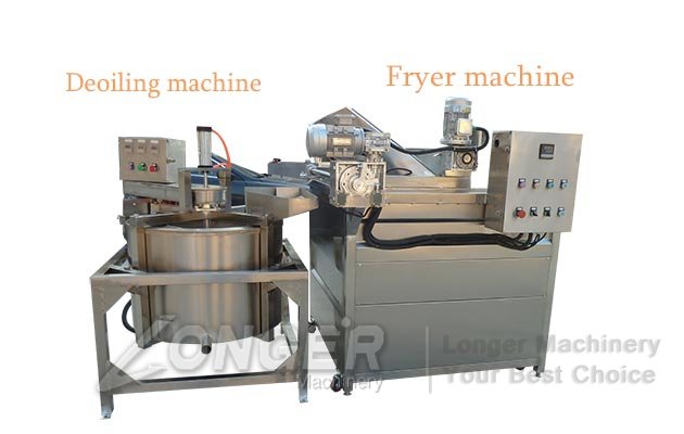 fried food oil removing machine
