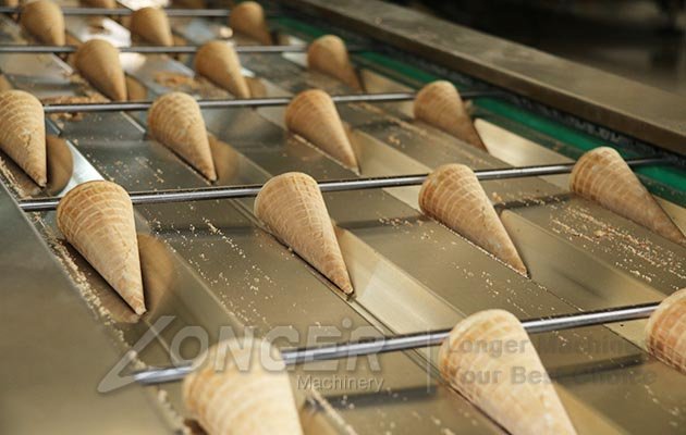 ice cream waffle cones machine