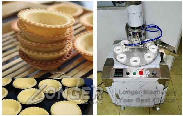 egg tart forming machine
