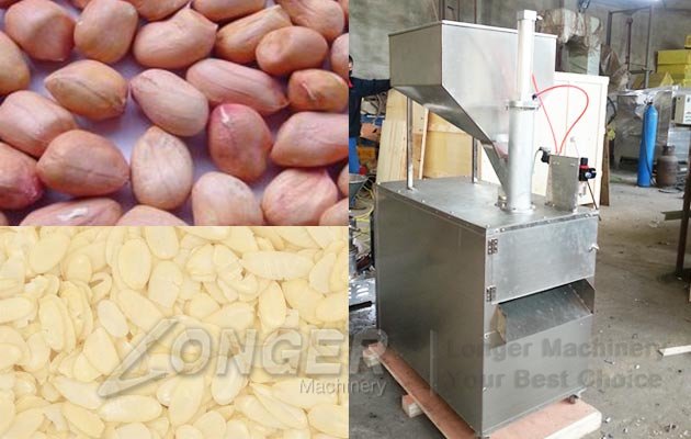 stainless steel nut slicing machine