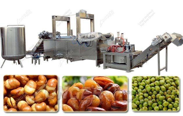 pellet chips frying line