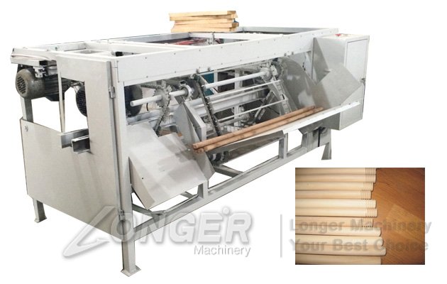 wood sticks threading machine