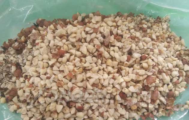 nut cutting chopping machine