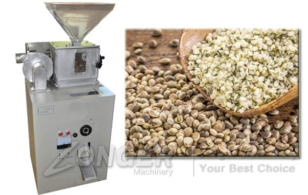 hemp seed shell removing machine