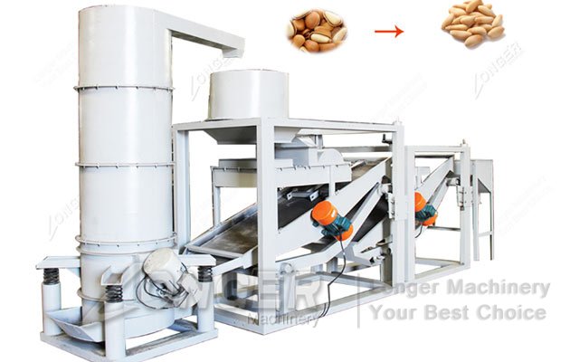 buckwheat seed shell removing machine