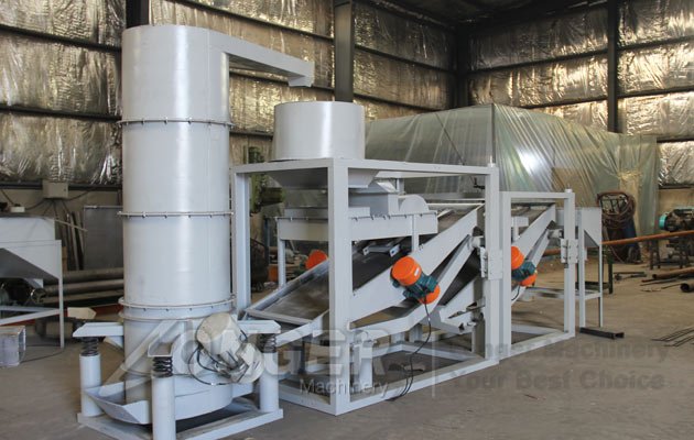 sunflower seeds shell removing machine