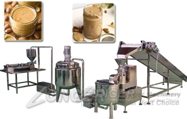almond butter production line