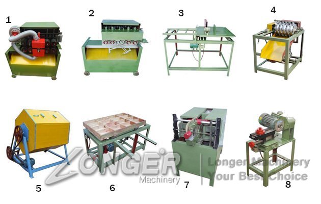 wood toothpick machine