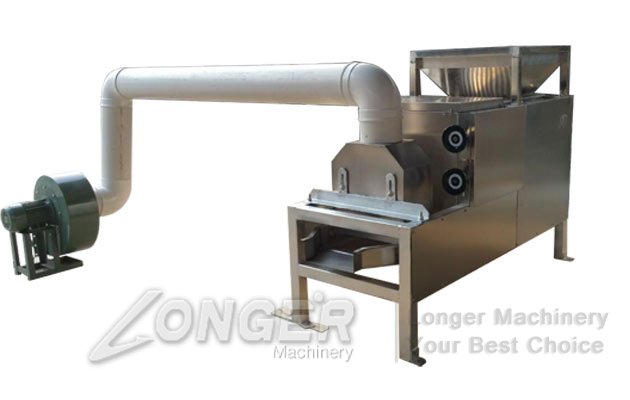roasted cocoa beans peeling machine