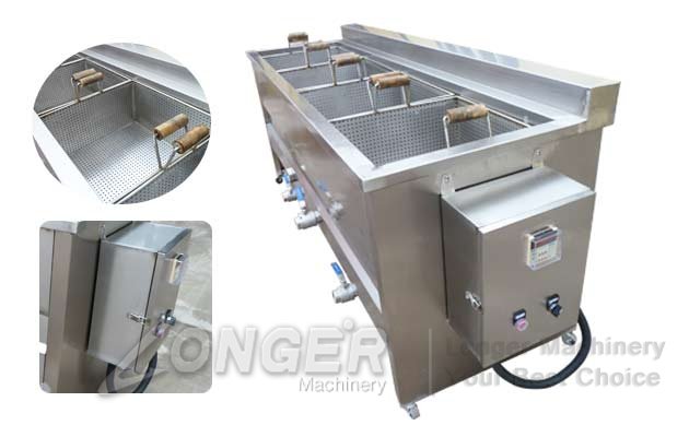 potato chips frying machine