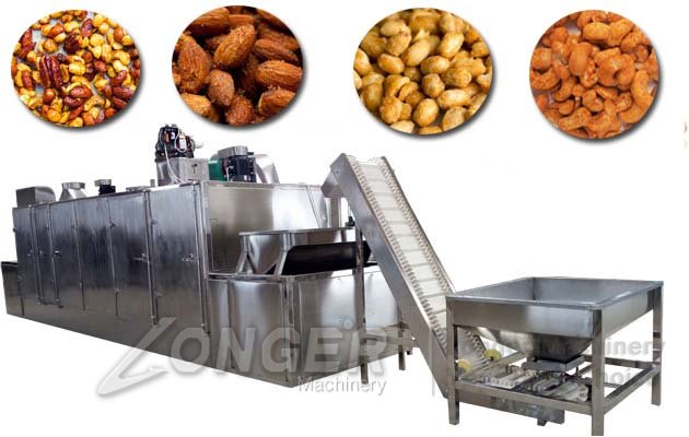 commercial dry fruit roaster