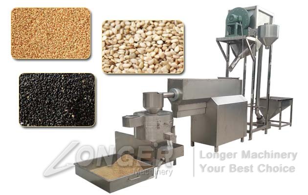 sesame seed washing drying machine