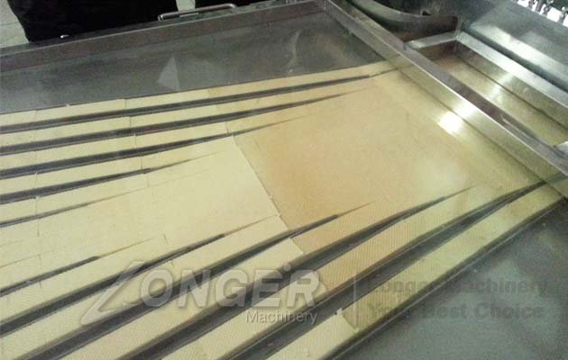 wafer biscuit processing line