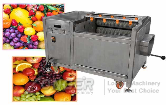 brush type potato washing machine