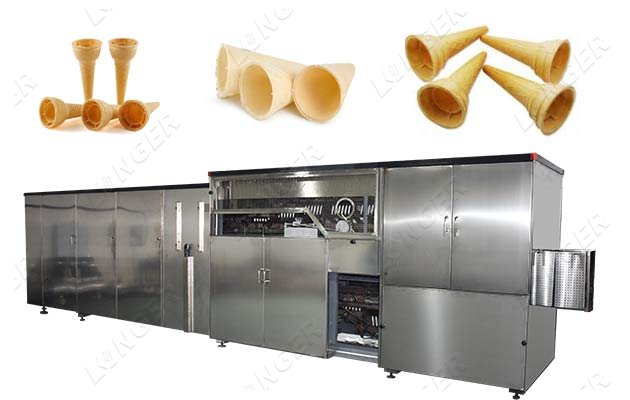 commercial ice cream cones machine