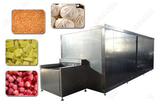 freeze vegetable machine