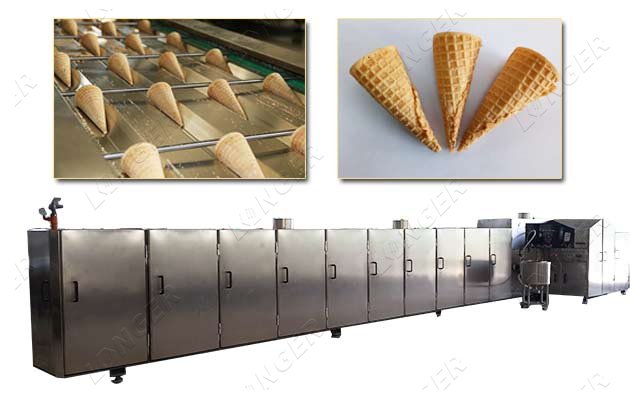 ice cream sugar cone machine