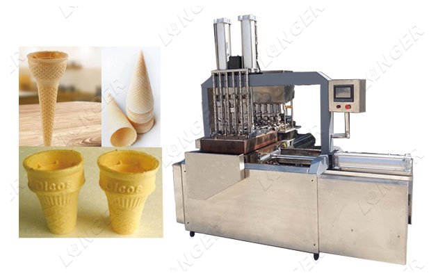 automatic wafer cone making machine
