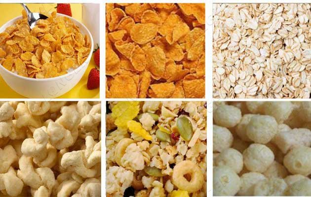 corn flakes extruding line