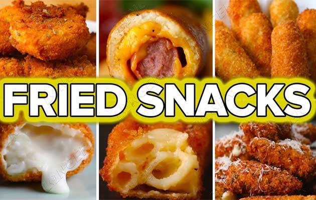 snacks automatic frying machine