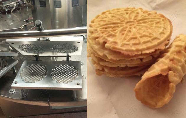 automatic pizzelle making machine
