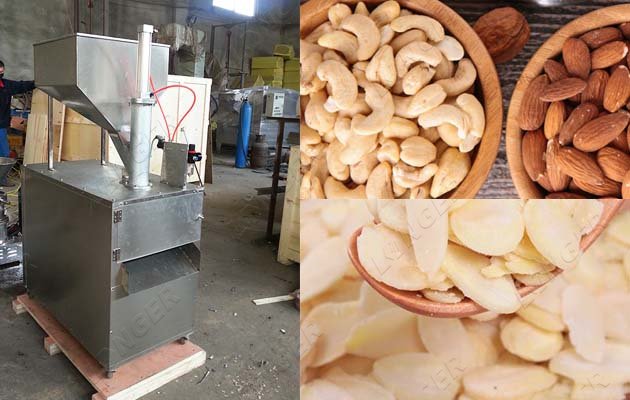 nut slice cutting machine