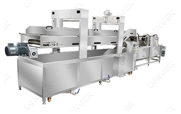 pigskin frying machine