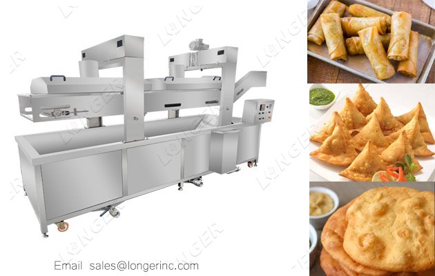 pastry snack frying machine