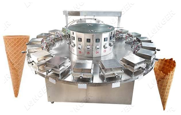 ice cream cone making machine