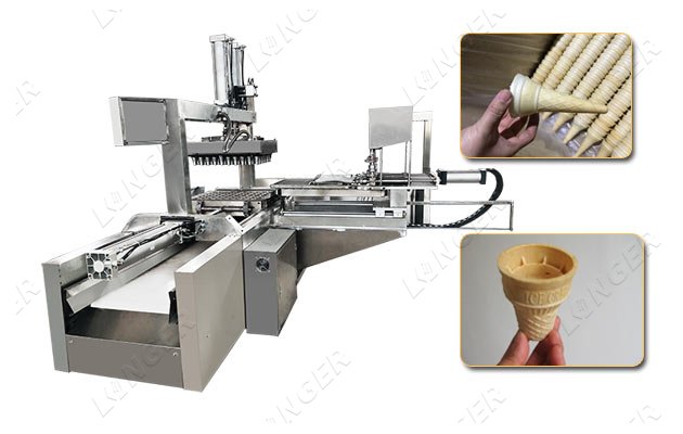 wafer cone making machine price