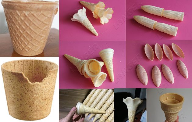 wafer cone making machine