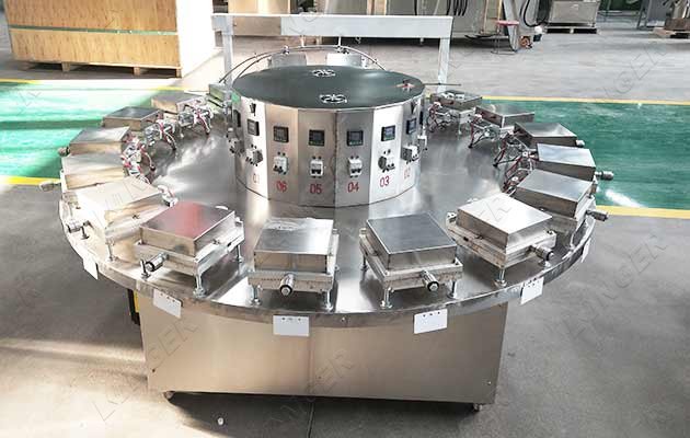 taco shell baking machine