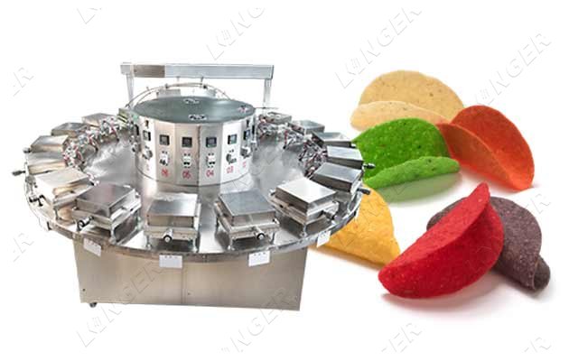 taco shell making machine