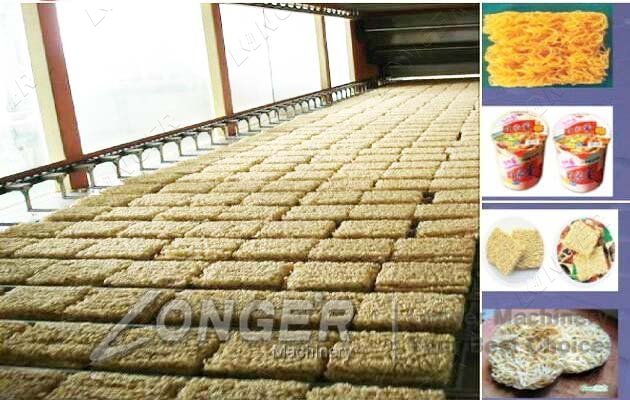 instant noodle processing line