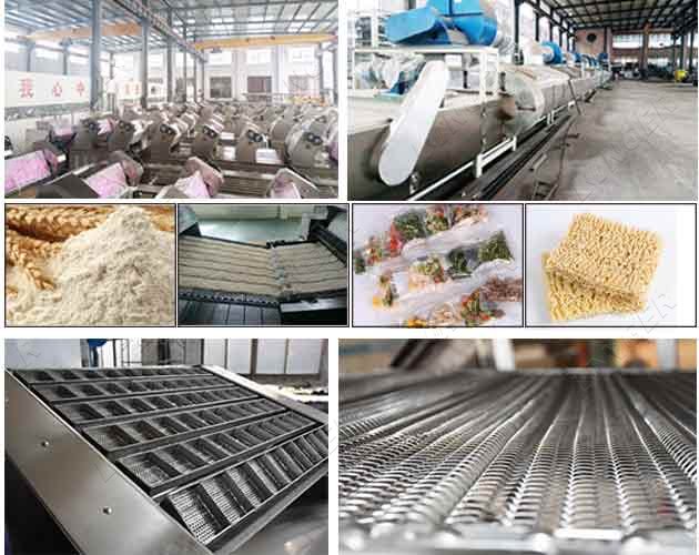 instant noodle making plant