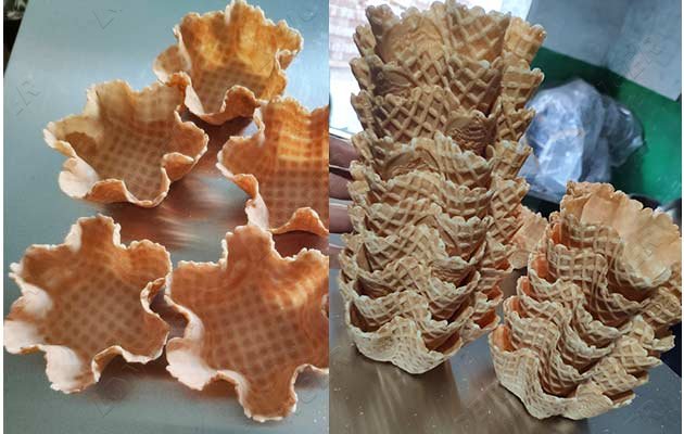 waffle bowl making machine price