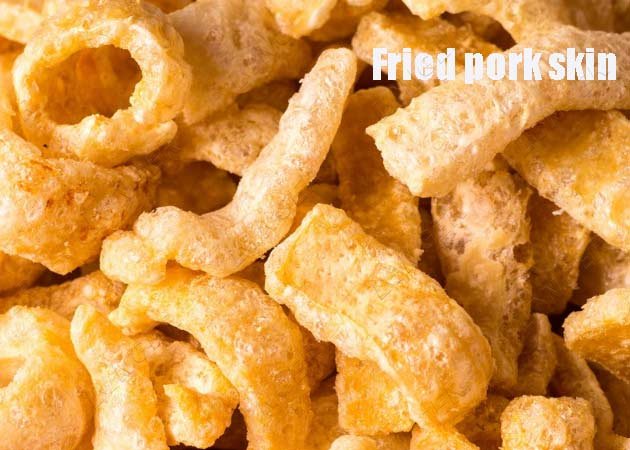 frying pork skin machine