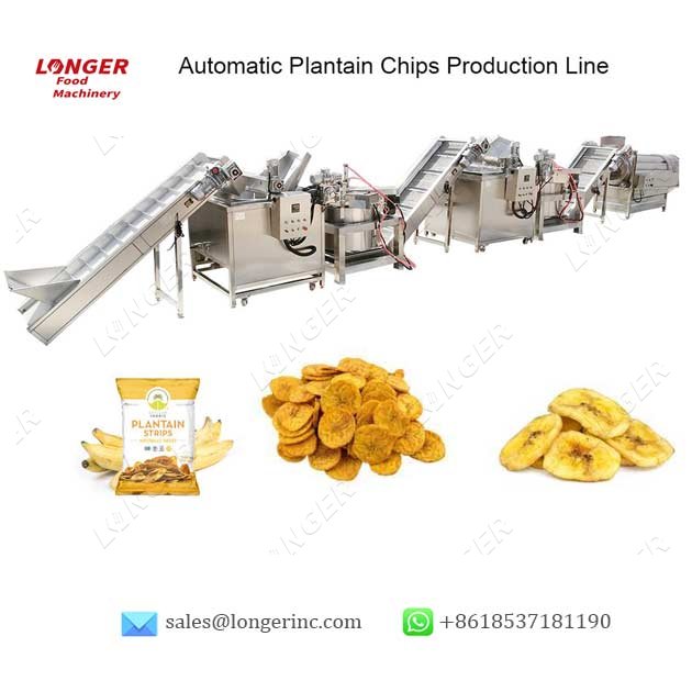 banana chips production line